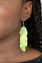 Load image into Gallery viewer, Paparazzi- Stellar In Sequins Green Earring
