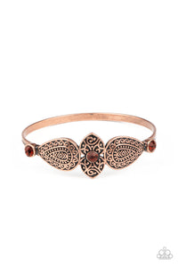 Paparazzi- Flourishing Fashion Copper Bracelet