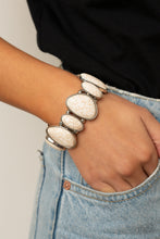 Load image into Gallery viewer, Paparazzi- Feel At HOMESTEAD White Bracelet
