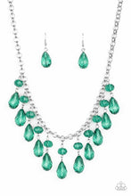 Load image into Gallery viewer, Paparazzi- Crystal Enchantment Green Necklace
