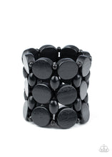 Load image into Gallery viewer, Paparazzi- Cruising Coronado Black Bracelet
