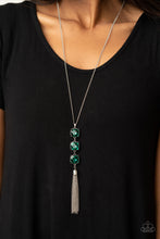 Load image into Gallery viewer, Paparazzi- GLOW Me The Money! Green Necklace
