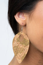 Load image into Gallery viewer, Paparazzi- Cork Cabana Green Earring
