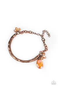 Paparazzi- Let Yourself GLOW Copper Bracelet