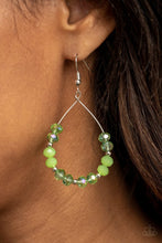 Load image into Gallery viewer, Paparazzi- Wink Wink Green Earring
