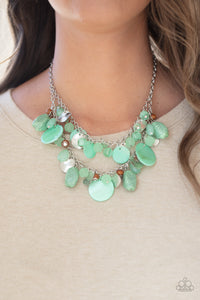 Paparazzi- Spring Goddess Green Necklace