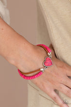 Load image into Gallery viewer, Paparazzi- Charmingly Country Pink Bracelet
