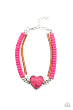 Load image into Gallery viewer, Paparazzi- Charmingly Country Pink Bracelet
