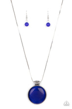 Load image into Gallery viewer, Paparazzi- Look Into My Aura Blue Necklace
