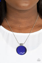 Load image into Gallery viewer, Paparazzi- Look Into My Aura Blue Necklace
