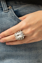Load image into Gallery viewer, Paparazzi- Galactic Glamour White Ring
