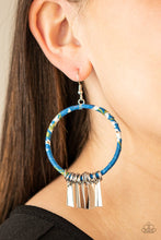 Load image into Gallery viewer, Paparazzi- Garden Chimes Blue Earring
