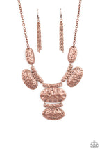 Load image into Gallery viewer, Paparazzi- Gallery Relic Copper Necklace

