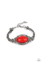 Load image into Gallery viewer, Paparazzi- Top-Notch Drama Red Bracelet
