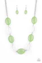 Load image into Gallery viewer, Paparazzi- Beachside Boardwalk Green Necklace
