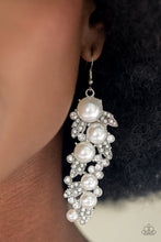 Load image into Gallery viewer, Paparazzi- The Party Has Arrived White Earring
