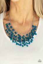 Load image into Gallery viewer, Paparazzi- Garden Fairytale Blue Necklace
