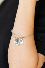 Load image into Gallery viewer, Paparazzi- Come What May and Love It White Bracelet
