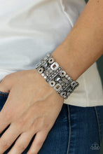 Load image into Gallery viewer, Paparazzi- Dynamically Diverse Silver Bracelet
