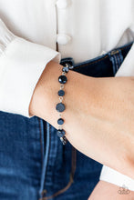 Load image into Gallery viewer, Paparazzi- Colorfully Cosmic Blue Bracelet
