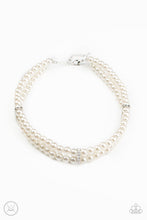 Load image into Gallery viewer, Paparazzi- Put On Your Party Dress White Necklace
