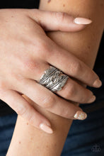 Load image into Gallery viewer, Paparazzi- Inner FLIGHT Silver Ring
