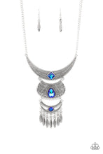 Load image into Gallery viewer, Paparazzi- Lunar Enchantment Blue Necklace
