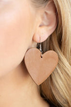 Load image into Gallery viewer, Paparazzi- Country Crush Brown Earring
