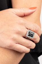 Load image into Gallery viewer, Paparazzi- Glamorously Glitzy Silver Ring
