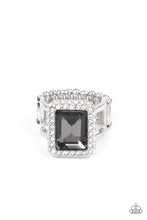 Load image into Gallery viewer, Paparazzi- Glamorously Glitzy Silver Ring
