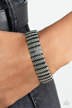 Load image into Gallery viewer, Paparazzi- The GRIT Factor Black Bracelet
