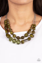 Load image into Gallery viewer, Paparazzi- Pina Colada Paradise Green Necklace
