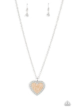 Load image into Gallery viewer, Paparazzi- Heart Full of Luster Brown Necklace
