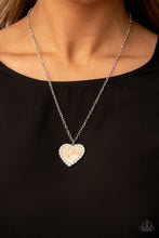 Load image into Gallery viewer, Paparazzi- Heart Full of Luster Brown Necklace
