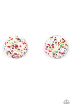 Load image into Gallery viewer, Paparazzi- Kaleidoscope Sky White Post Earring
