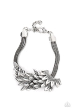 Load image into Gallery viewer, Paparazzi- BOA and Arrow Silver Bracelet
