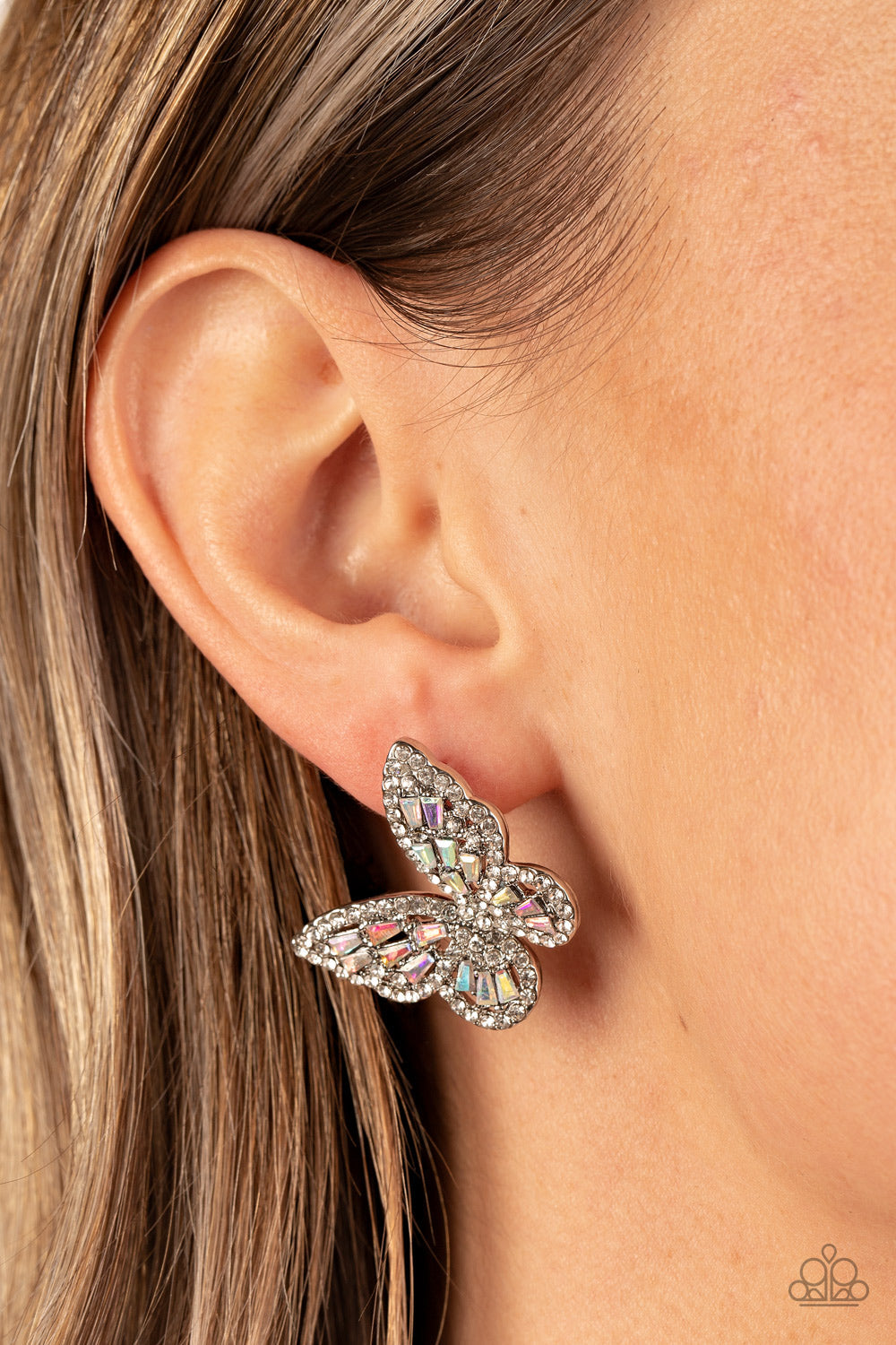Paparazzi- Smooth Like FLUTTER Multi Post Earring