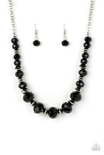 Load image into Gallery viewer, Paparazzi- Cosmic Cadence Black Necklace
