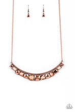Load image into Gallery viewer, Paparazzi- The Only SMOKE-SHOW In Town Copper Necklace
