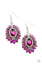 Load image into Gallery viewer, Paparazzi- Big Time Twinkle Pink Earring
