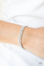 Load image into Gallery viewer, Paparazzi- Chicly Candescent White Bracelet
