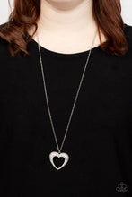 Load image into Gallery viewer, Paparazzi- Cupid Charisma White Necklace
