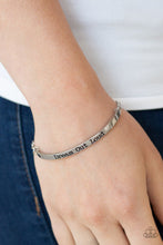 Load image into Gallery viewer, Paparazzi- Dream Out Loud Silver Bracelet
