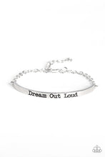 Load image into Gallery viewer, Paparazzi- Dream Out Loud Silver Bracelet

