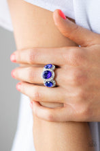 Load image into Gallery viewer, Paparazzi- Royal Residence Blue Ring
