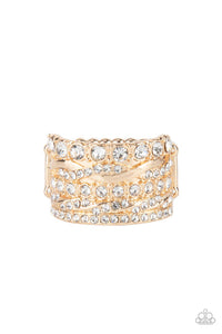 Paparazzi- Exclusive Elegance Gold Ring