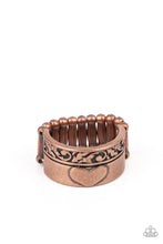 Load image into Gallery viewer, Paparazzi- Garden Romance Copper Ring
