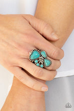 Load image into Gallery viewer, Paparazzi- Mystical Mesa Blue Ring
