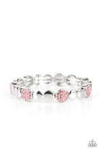 Load image into Gallery viewer, Paparazzi- Dimensional Dazzle Pink Bracelet
