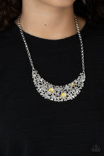 Load image into Gallery viewer, Paparazzi- Fabulously Fragmented Yellow Necklace
